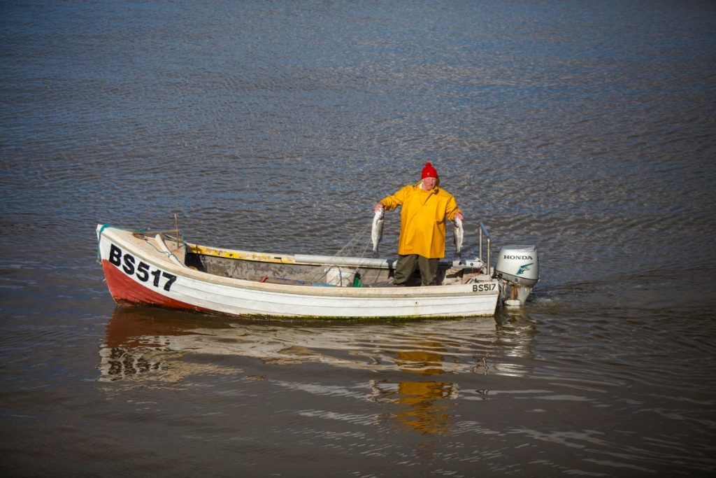 Fisherman at Flinshire