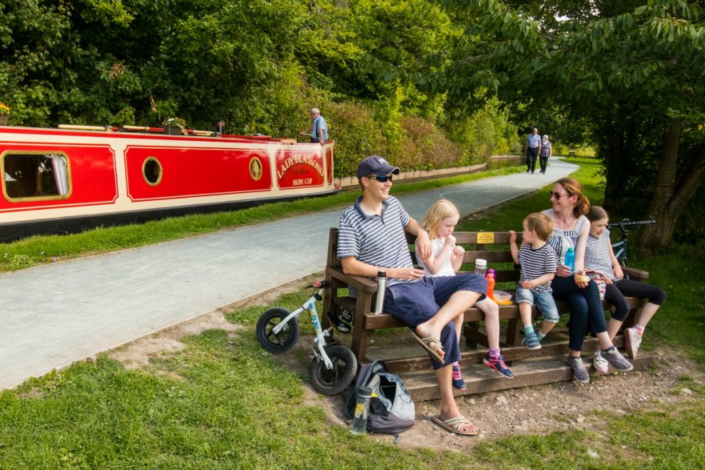 Resting Llangollen Canal