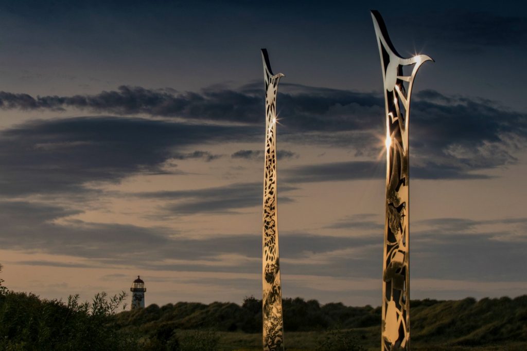 Talacre Beach Sculpture