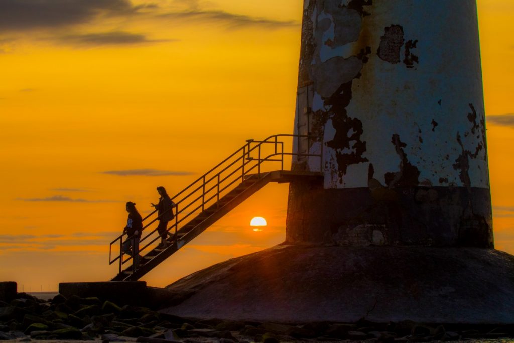 Talacre Beach Sunset