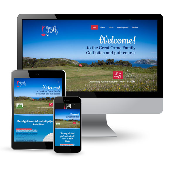 Orme Golf website